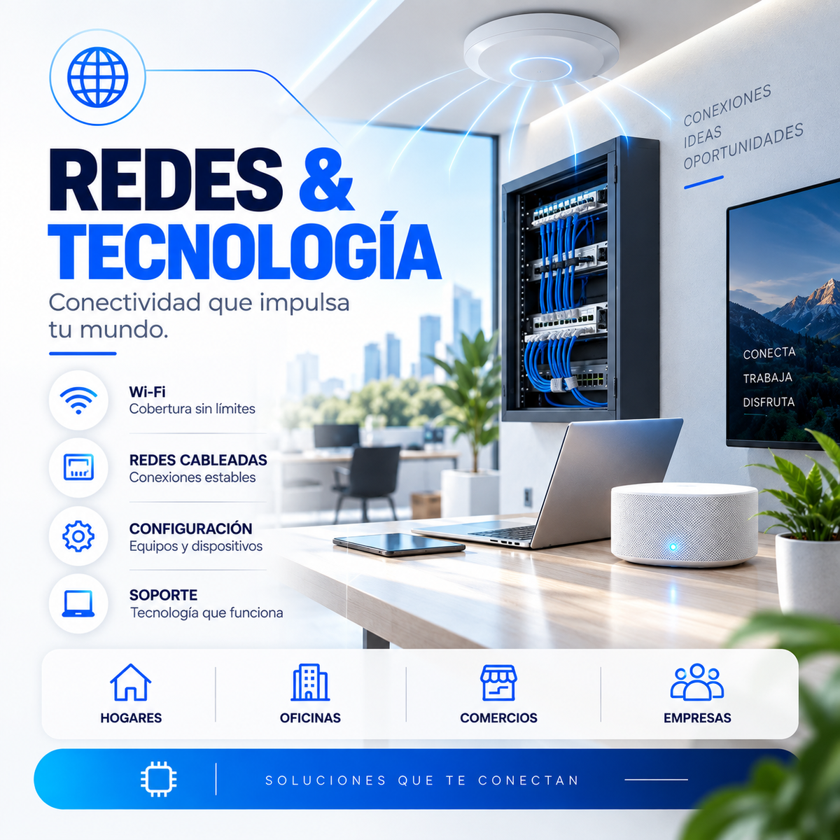 Infraestructura de redes y conectividad de SKAI-X