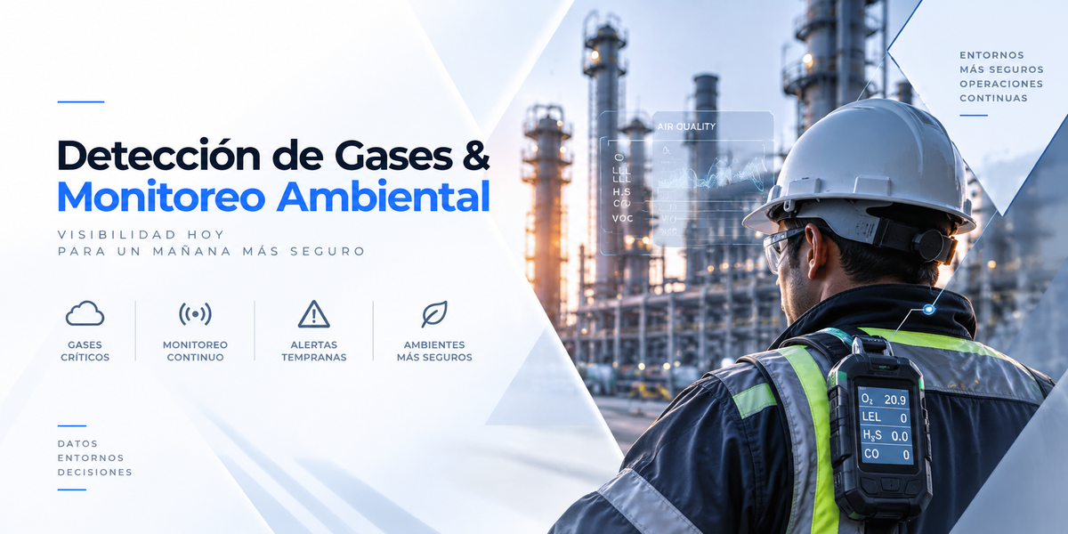 Detección de Gases & Monitoreo Ambiental